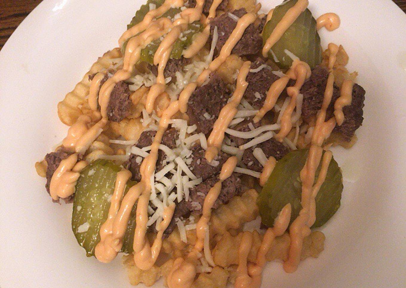 Cheeseburger salad