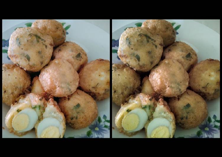 Langkah Mudah untuk Memasak Perkedel kentang isi telur puyuh yang pingin nambah