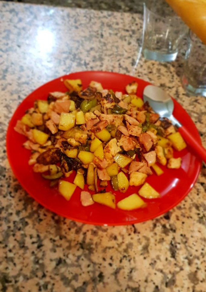 Una foto de Friturita de verduras con carne