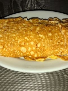 Una foto de Omelette enrollado