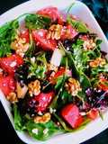 Watermelon & Pears Feta Salad