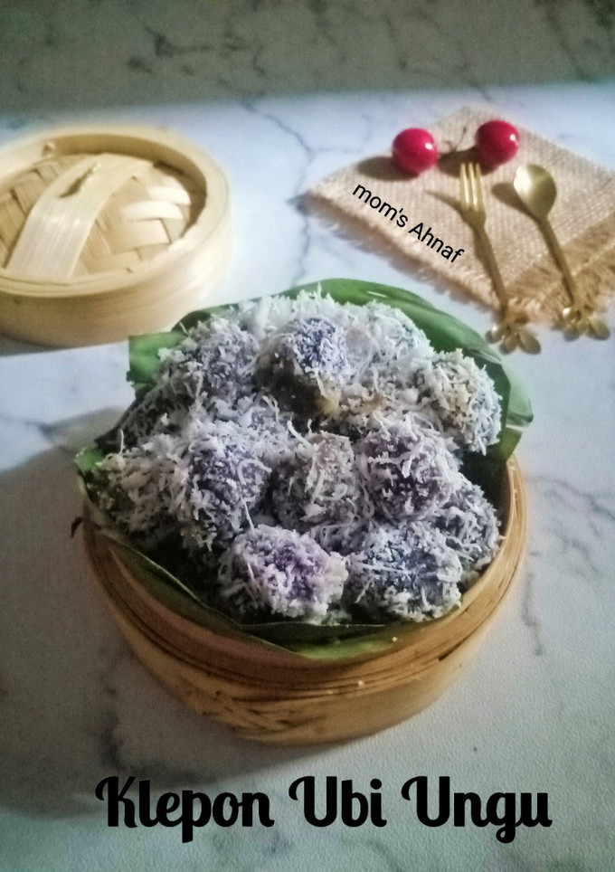 Foto resep Klepon ubi ungu