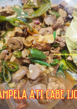 Foto resep Ampela Ati Cabe Ijo