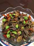 Oseng ampela petai