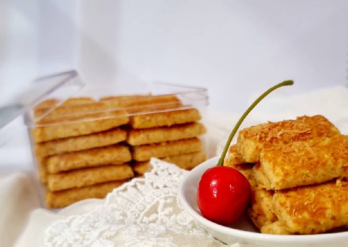 Cara Gampang Menyiapkan 129. Kastengel Keju Renyah Anti Gagal