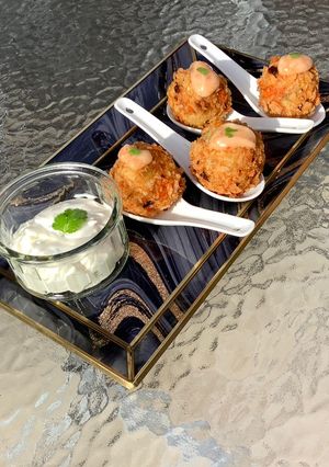 A picture of Potato And Cheese Balls 😋.