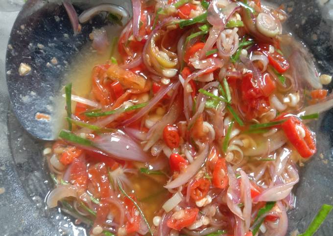 Resep Sambal Matah Khas Bali Oleh Bunda Athma Cookpad