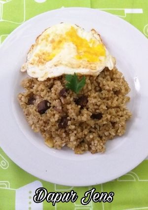 Foto resep Nasi goreng rendang