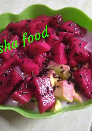 Foto resep Sop buah segar sederhana