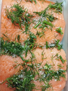 Φωτογραφία της συνταγής Gravlax, παστός σολομός