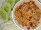 น้ำพริกอ่องไก่(อาหารเหนือ) | Spicy Northern Thai Chicken and Tomato Dip