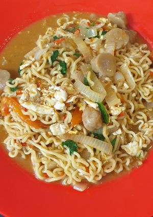 Foto resep Indomie goreng nyemek