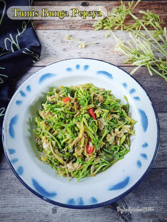 Resep Tumis Bunga Pepaya Anti Gagal