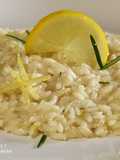Risotto al limone 🍋 e aghetti di rosmarino