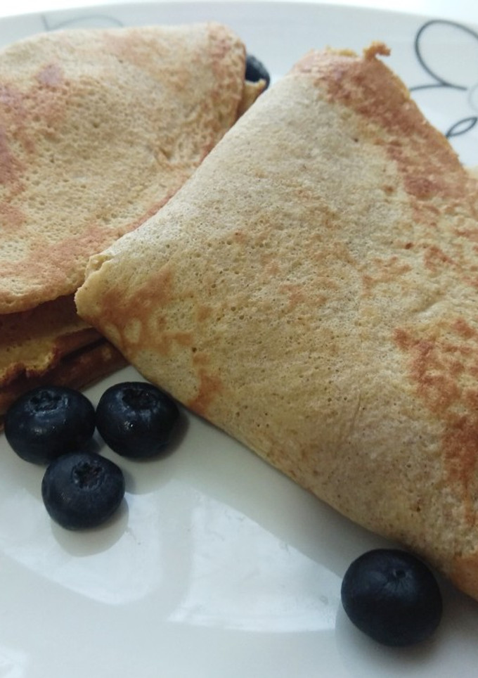 Una foto de Creps de avena