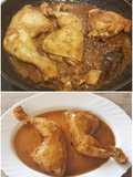 Muslos de Pollo al Ajillo Cuba Libre Style