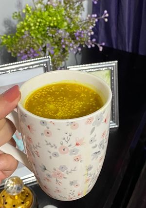 صورة لوصفة حلبة مغات (عشبه)