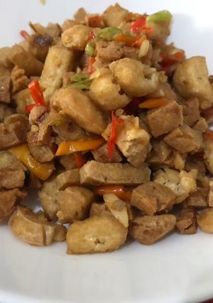 Foto resep Tahu cabai garam