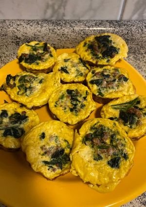 Una foto de Muffins de espinaca