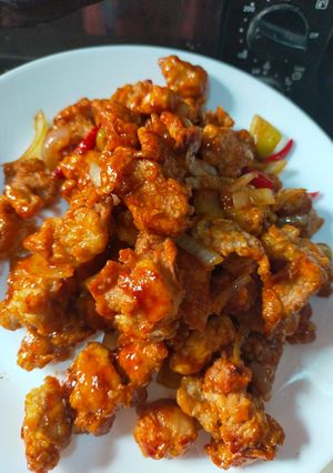 Foto resep Ayam fillet tepung saos asam manis