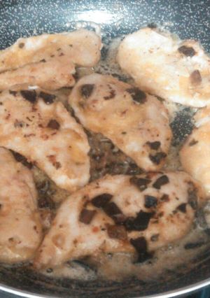 Foto di Scaloppine di pollo con funghi e prosecco 😃