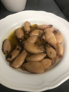 Una foto de Calamares encebollados
