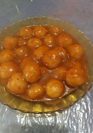 Foto resep Cilok bumbu kacang