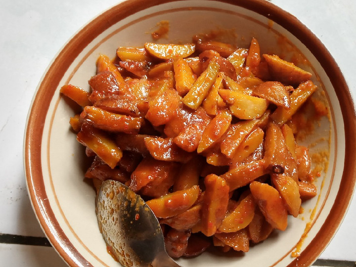 Langkah Mudah untuk Menyiapkan Jengkol goreng bumbu semur🥘, Enak