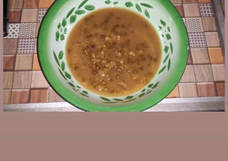 Resep Bubur Kacang ijo (Warna nya pasti ijo) Anti Gagal