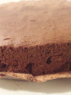 Una foto de Bizcocho de chocolate para torta