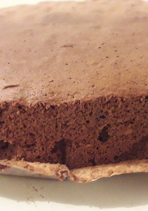 Una foto de Bizcocho de chocolate para torta
