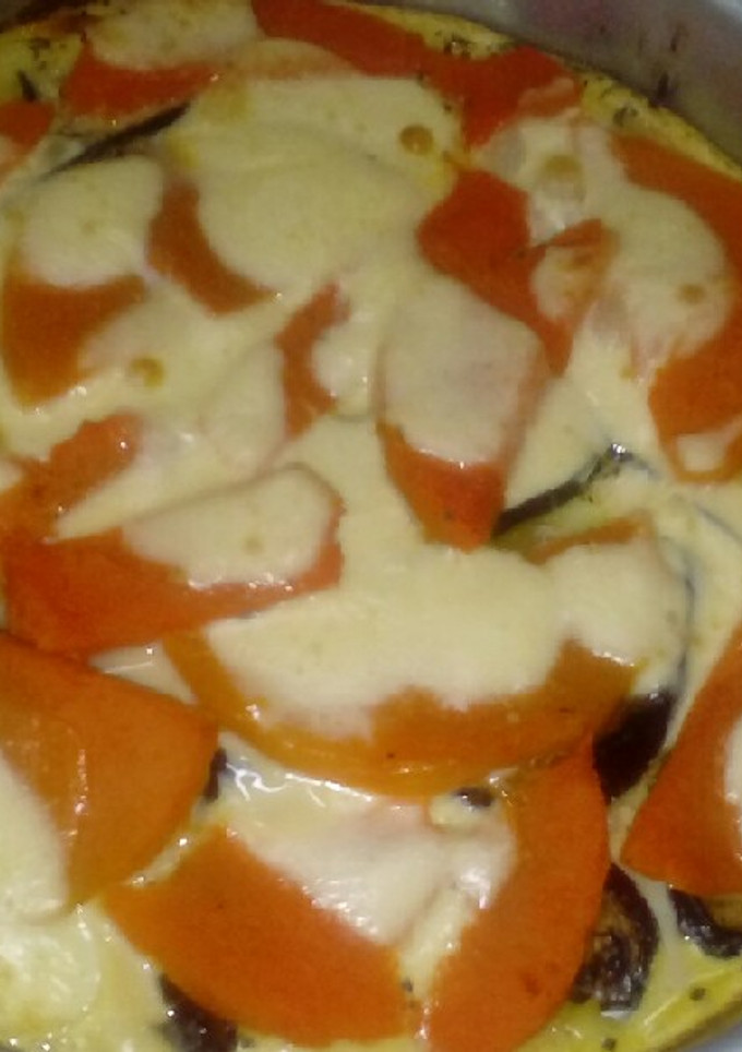 Una foto de Tortilla de verduras al horno