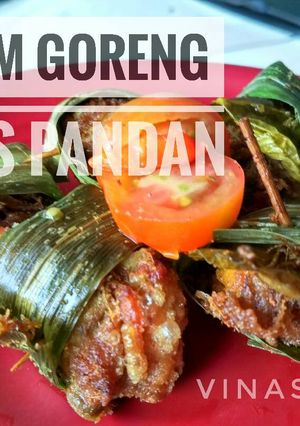 Foto resep Ayam Goreng Laos Pandan