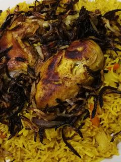 صورة لوصفة كبسة دجاج على طريقتي