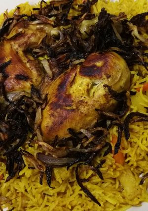 صورة لوصفة كبسة دجاج على طريقتي