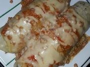 Una foto de canelones de la abuela
