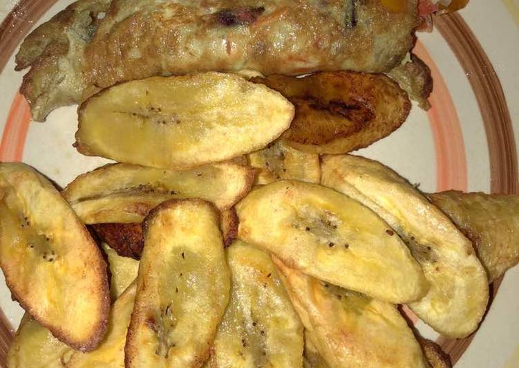 Step-by-Step Guide to Prepare Perfect Fried plantain and fried egg