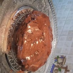 A picture of Chocolate cake without oven.