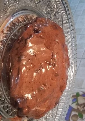 A picture of Chocolate cake without oven.