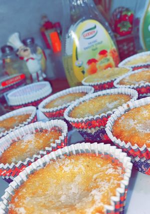 صورة لوصفة بسبوسة الزبادي ❤️