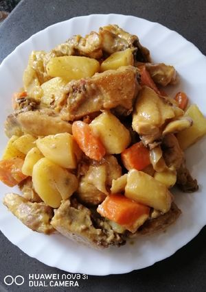 A picture of My Version of Curry.