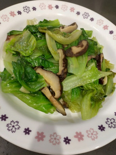 菇香大陸妹(方便素/素食料理)(簡單料理) 的食譜成品照片