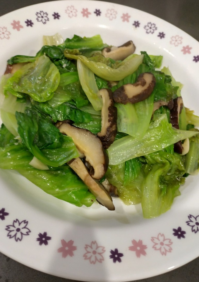 菇香大陸妹（方便素/素食料理）（簡單料理） 的食譜成品照片