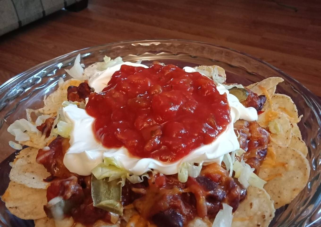 Chili Canadian Nachos