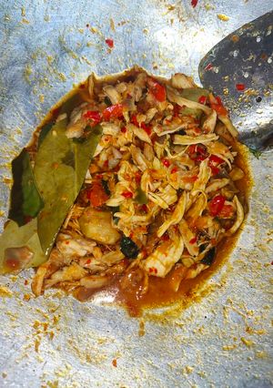 Foto resep Sambal Ayam suwir kemangi pedas