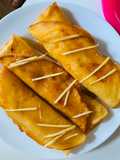 Simple Honey Banana Pancakes