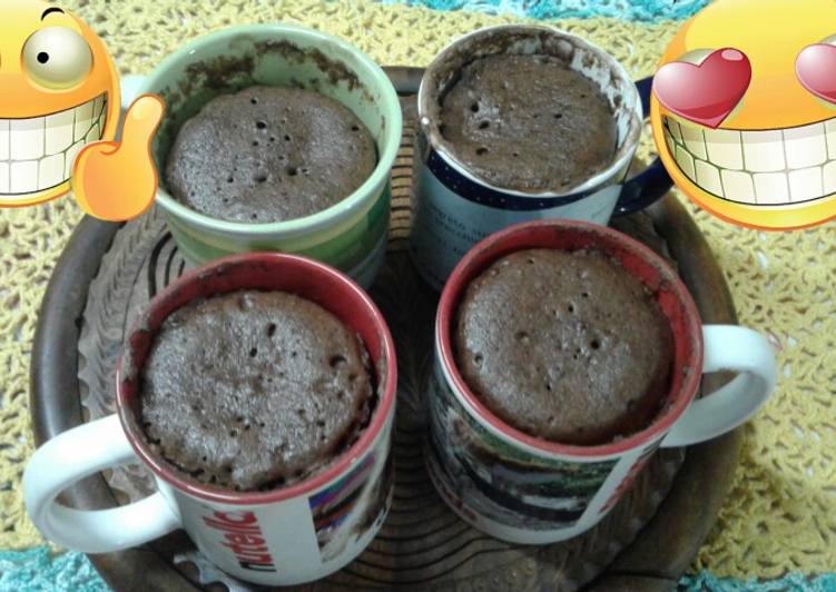 Steps to Prepare Fatto in casa Tortina in tazza😍