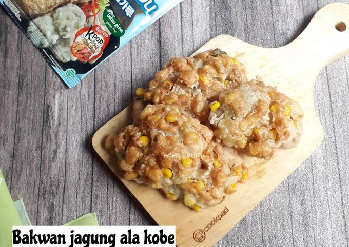 Bakwan jagung ala dapur kobe