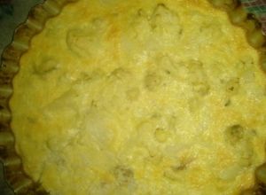 Una foto de Coliflor gratinado