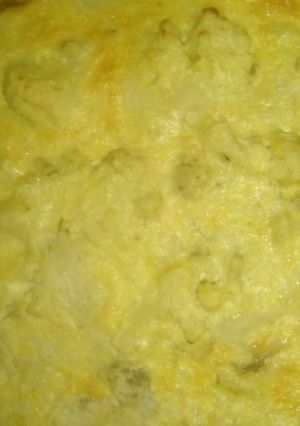 Una foto de Coliflor gratinado